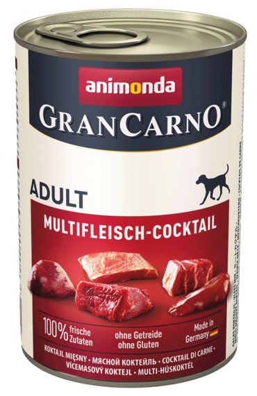 Animonda GranCarno Original Adult Multifleisch Mix Mięsny puszka 400g karma dla psa - obrazek 2