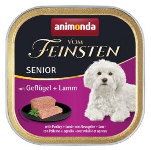 Animonda vom Feinsten Dog Senior Drób i Jagnięcina 150g karma dla psa