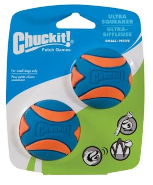 Chuckit! Ultra Squeaker Ball Small 2pak zabawka dla psa