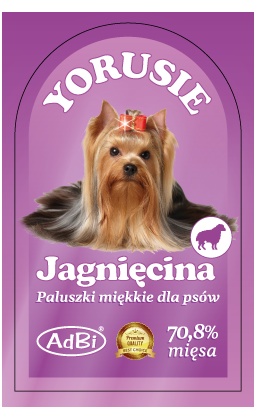 Adbi Yorusie Kabanosy z jagnięciną 250g karma dla psa