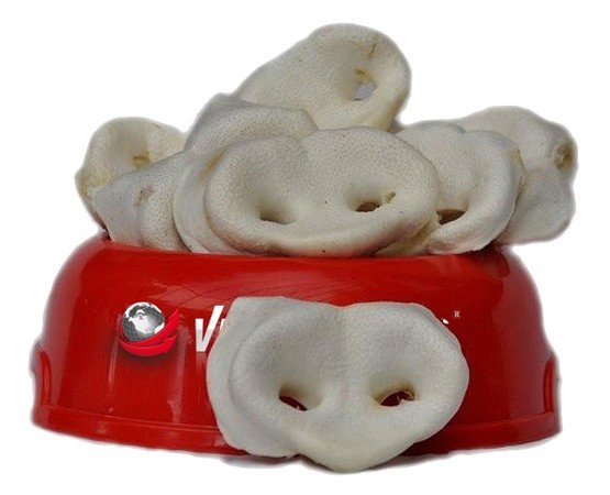 Vector-Food Noski wieprzowe białe duże 40szt karma dla psa