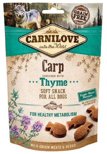 Carnilove Dog Snack Fresh Soft Carp+Thyme 200g karma dla psa