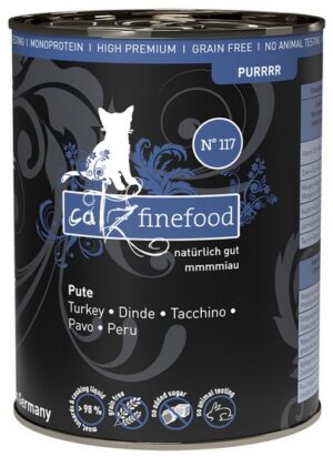 Catz Finefood Purrrr N.117 Indyk puszka 400g karma dla kota