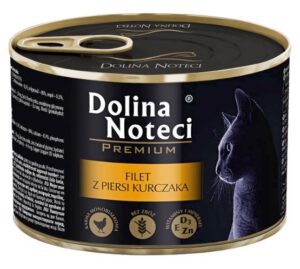Dolina Noteci Premium Kot Filet z piersi kurczaka puszka 185g karma dla kota
