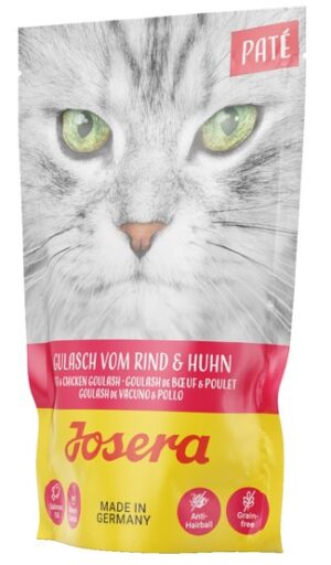Josera Pasztet Gulasz z kurczakiem i wołowiną saszetka 85g karma dla kota