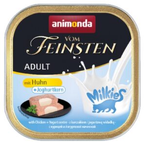 Animonda vom Feinsten Milkies Cat Kurczak + Jogurt tacka 100g karma dla kota