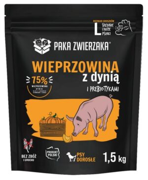 Paka Zwierzaka Seventh Heaven Wieprzowina z dynią L 1,5kg karma dla psa