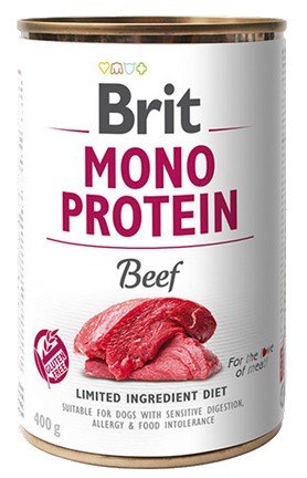 Brit Mono Protein Beef puszka 400g karma dla psa