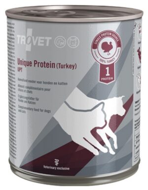 Trovet Unique Protein UPT Indyk dla psa i kota puszka 800g karma dla psa