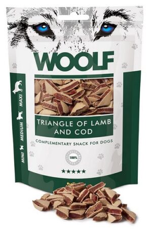 Woolf Lamb & COD Triangle 100g karma dla psa