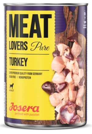 Josera Meat Lovers Pure Indyk puszka 400g karma dla psa