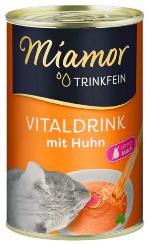 Miamor Vitaldrink z kurczakiem puszka 135g karma dla kota