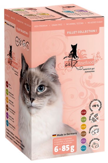 Catz Finefood Filety Multipack I N.403-413 tacki 6x85g karma dla kota - obrazek 4