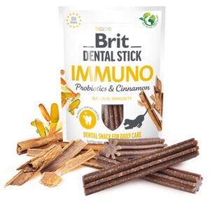 Brit Dental Stick Immuno Probiotics & Cinnamon 251g karma dla psa