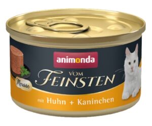 Animonda vom Feinsten Cat Adult Mus Kurczak + Królik puszka 85g karma dla kota