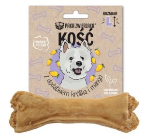 Paka Zwierzaka Kość z dodatkiem królika i mango L 13,5cm karma dla psa