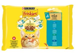 Friskies Mix Rybny w sosie saszetki 4x85g karma dla kota