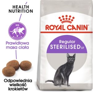 Royal Canin Sterilised karma sucha dla kotów dorosłych, sterylizowanych 2kg karma dla kota