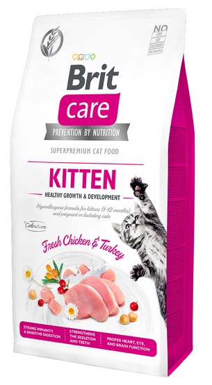 Brit Care Cat Grain Free Kitten Healthy Growth & Development 400g karma dla kota