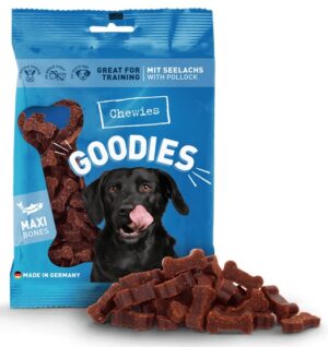 Chewies Goodies (Training) Kosteczki Maxi Łosoś 200g karma dla psa