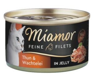 Miamor Feine Filets Dose Thunfisch & Wachtelei - tuńczyk i przepiórka 100g karma dla kota