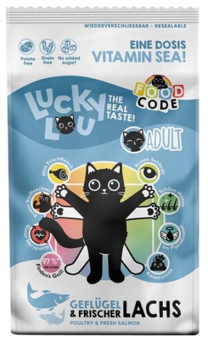 Lucky Lou Food Code Lifestage Adult Geflugel & Lachs 1,7kg karma dla kota