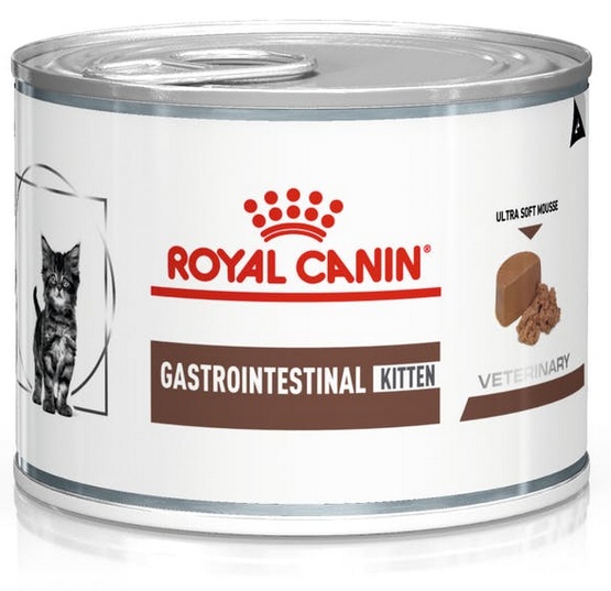 Royal Canin Veterinary Diet Feline Kitten Gastrointestinal puszka 195g karma dla kota