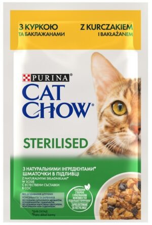 Purina Cat Chow Sterilised Kurczak saszetka 85g karma dla kota