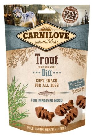 Carnilove Dog Snack Fresh Soft Trout+Dill 200g karma dla psa