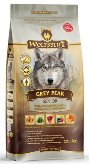 Wolfsblut Dog Grey Peak Senior - koza i bataty 12,5kg karma dla psa