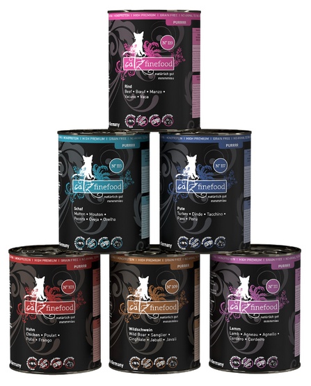 Catz Finefood Purrrr Collection I puszki multipack 6x400g karma dla kota