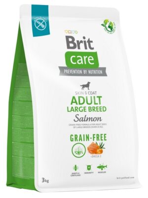 Brit Care Grain Free Adult Large Breed Salmon 3kg karma dla psa