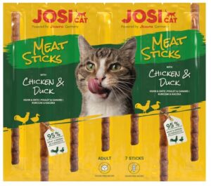 Josera JosiCat Meat Sticks Chicken & Duck 35g karma dla kota