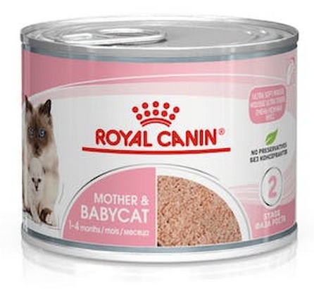 Royal Canin Mother & Babycat Mousse karma mokra - mus dla kociąt i kotek karmiących puszka 195g karma dla kota