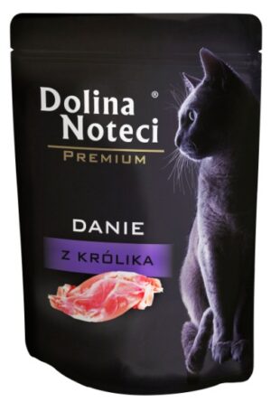 Dolina Noteci Premium Kot Danie z królika saszetka 85g karma dla kota