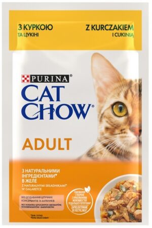 Purina Cat Chow Kurczak i cukinia saszetka 85g karma dla kota