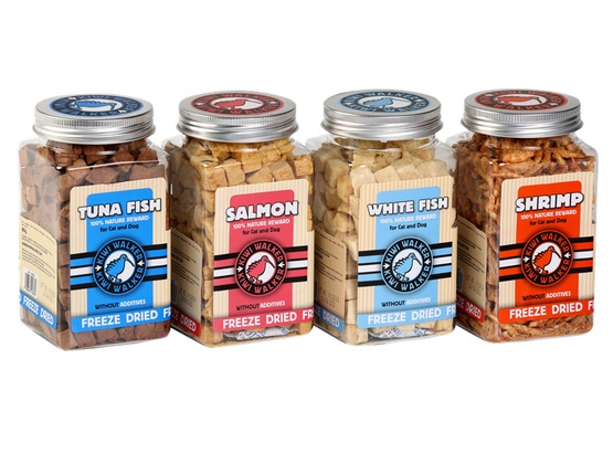 Kiwi Walker Przysmaki liofilizowane 100% biała ryba 60g - obrazek 2