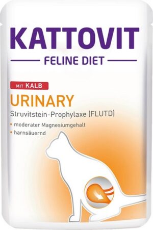 Kattovit Feline Diet Urinary cielęcina saszetka 85g karma dla kota
