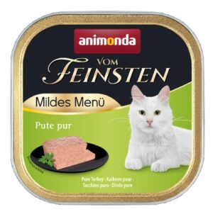 Animonda vom Feinsten Mildes Menu z Indykiem tacka 100g karma dla kota