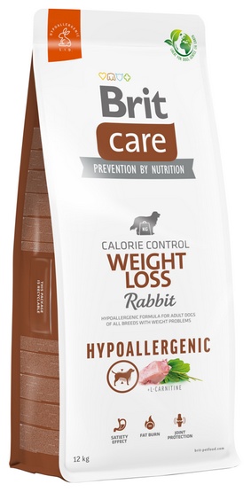 Brit Care Hypoallergenic Dog Weight Loss Rabbit 12kg karma dla psa