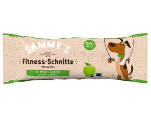 Sammy's Fitness Slice Baton proteinowy Jabłko i jagoda 25g karma dla psa