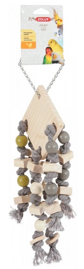 Zolux Zabawka z 6 sznurami dla ptaków
