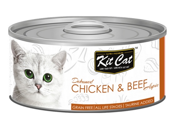 Kit Cat Chicken & Beef puszka 80g karma dla kota