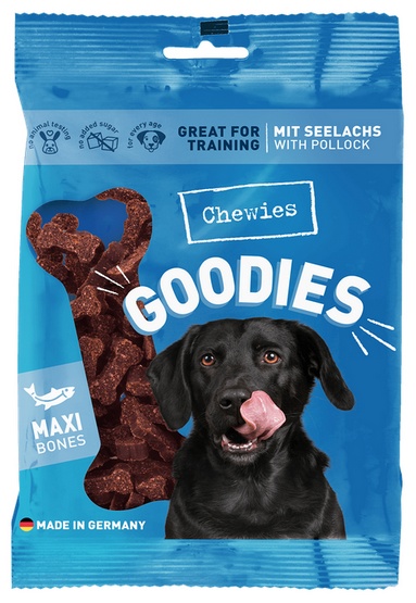 Chewies Goodies (Training) Kosteczki Maxi Łosoś 200g karma dla psa - obrazek 2