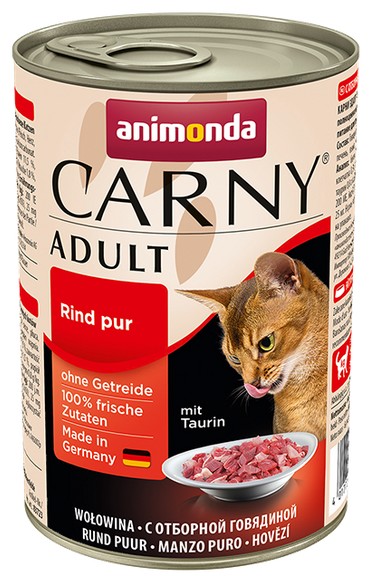 Animonda Carny Adult Wołowina puszka 400g karma dla kota - obrazek 2
