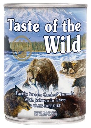 Taste of the Wild Pacific Stream Canine z mięsem z łososia puszka 390g karma dla psa