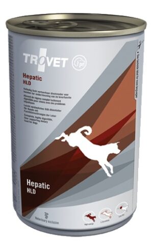 Trovet HLD Hepatic dla psa puszka 400g karma dla psa