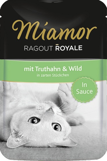 Miamor Ragout Royale z Indykiem i Dziczyzną w sosie saszetka 100g karma dla kota - obrazek 2