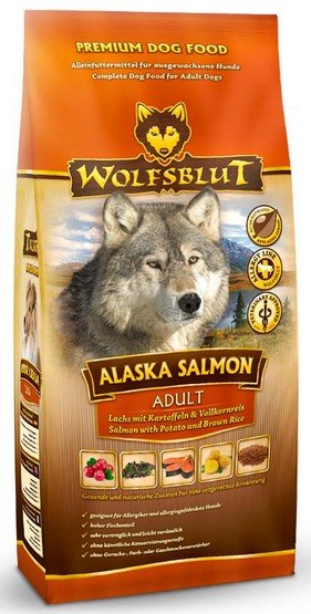 Wolfsblut Dog Alaska Salmon - łosoś i ryż 12,5kg karma dla psa