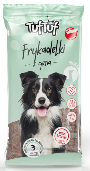 TUF TUF Frykadelki z gesią dla psa 3szt karma dla psa